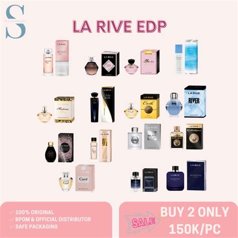 Jual Lengkap Ori La Rive Edp Ml Ml Parfum Wanita Donna Woman In