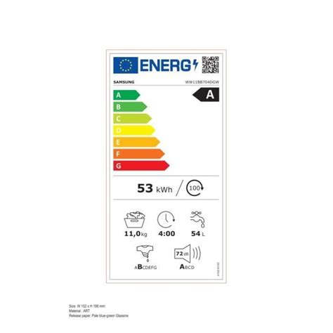 Samsung Lave Linge Frontal Kg Trs Min Ecobubble Moteur Inverter