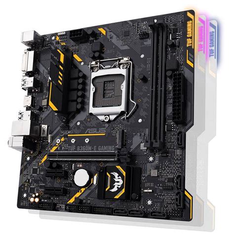 ASUS TUF B360M E GAMING LGA 1151 MATX Motherboard TUF B360M E GAMING