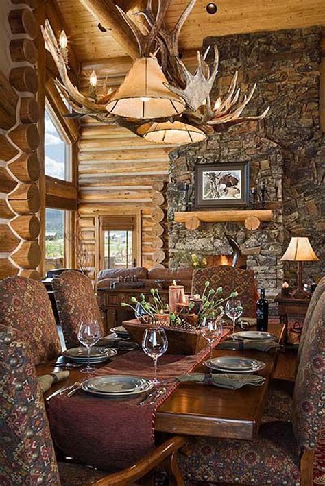 37 Warm Cozy Rustic Dining Room Designs For Your Cabin Besthomish