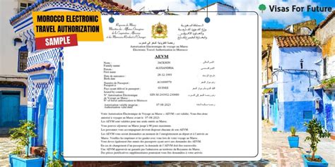 Morocco Electronic Travel Authorization Aevm Visas For Future