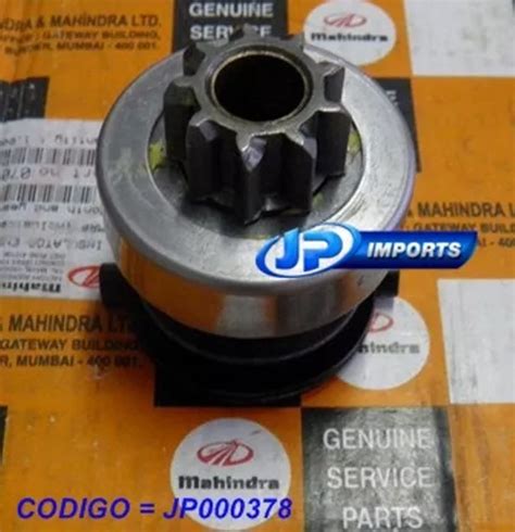 Bendix Motor Partida Impulsor Mahindra 2 6 Jp000378 Frete grátis