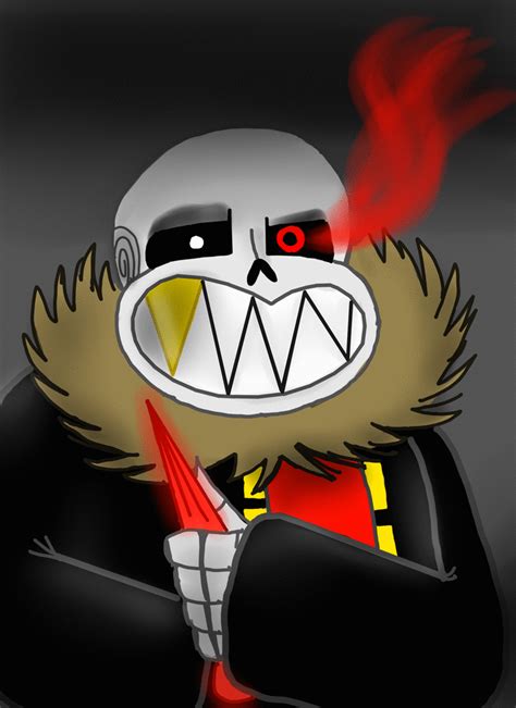 Underfell Sans By Inspiredbyart321 On Deviantart