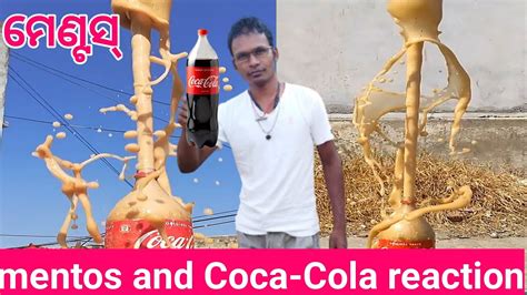 Mentos And Coca Cola Reaction Coca Cola Mentos Reaction Science And Experiment Tantra