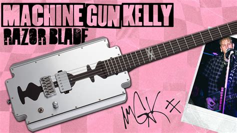 Schecter Launches Machine Gun Kelly Razor Blade Signature Guitar World