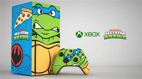 Spongebob Squarepants And Tmnt Made Into Xbox Series X Special Edition