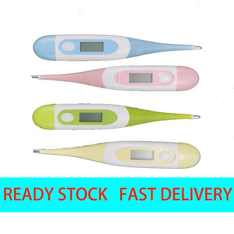 1PC LCD Digital Thermometer Portable Temperature Fever Measurement Tool Family Thermometer ...