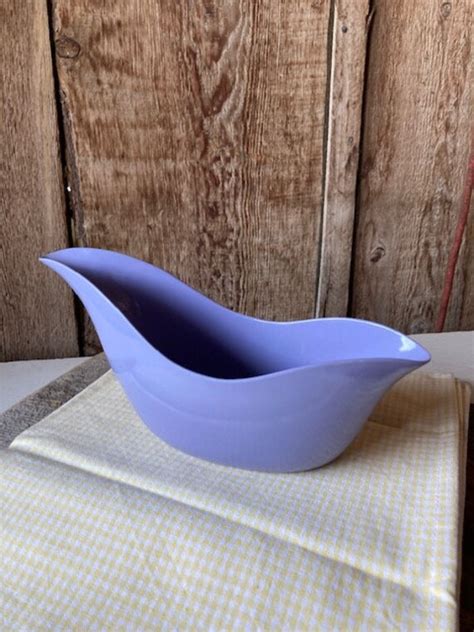 Purple Melmac MCM Vintage Lilac Royalon Melmac Gravy Boat Home Living