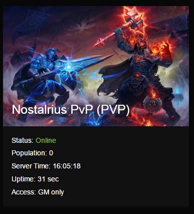 Nostalrius Vanilla Wow Hype Nostalrius Elysium Realms Online