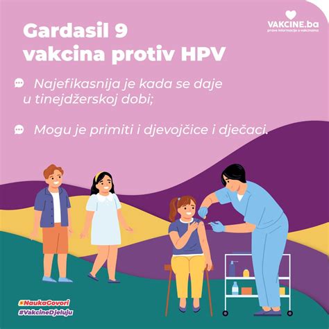 HPV vakcinacija 9 valentna vakcina Gardasil 9 vakcina koja štiti od