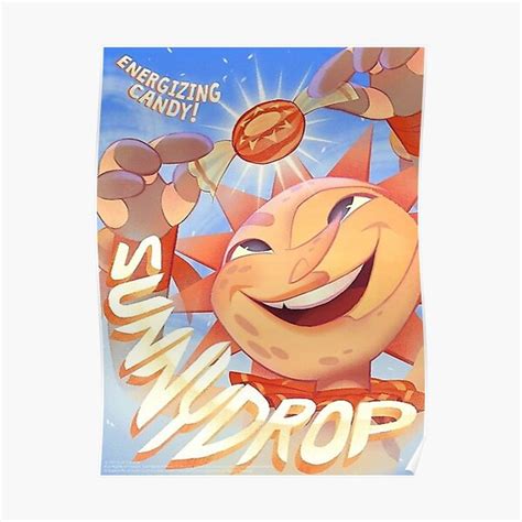 Sunnydrop Fnaf Security Breach Poster Premium Matte Vertical Poster