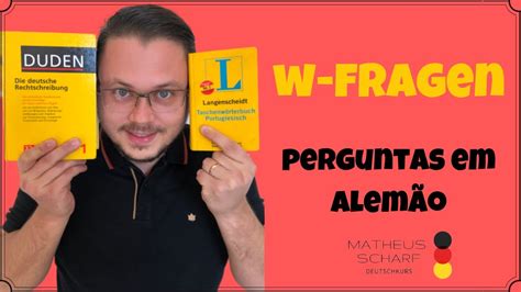 W Fragen Perguntas Em Alem O Como Fazer Youtube