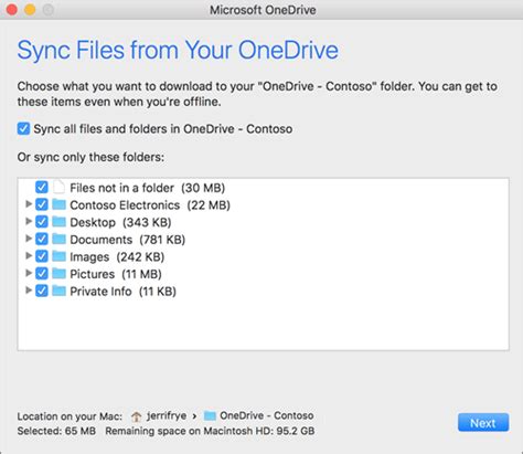 Sync Files With Onedrive On Mac Os X