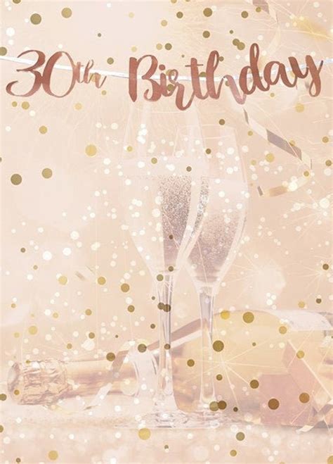 Rose Gold 30th Birthday Banner Rose Gold 30th Birthday | Etsy