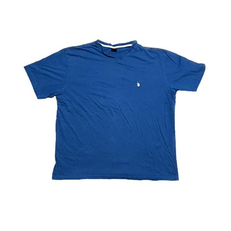 Polo V Neck T Shirt Mens 3xl Classy And Depop