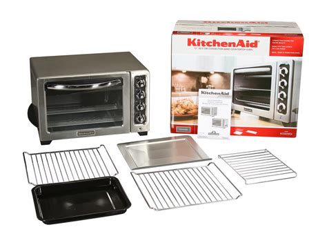 Kitchenaid Kco223cu Silver 12 Inch Convection Bake Countertop Oven