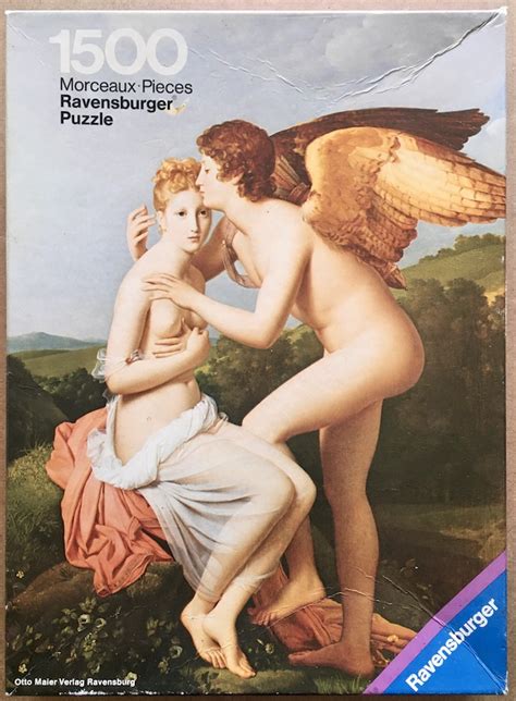 Ravensburger Cupid And Psyche G Rard Rare Puzzles