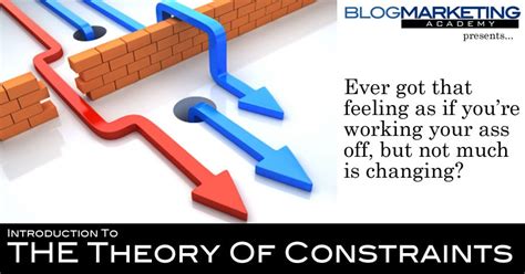 Introduction To The Theory Of Constraints And Applying It To Growing An Online Business Blog