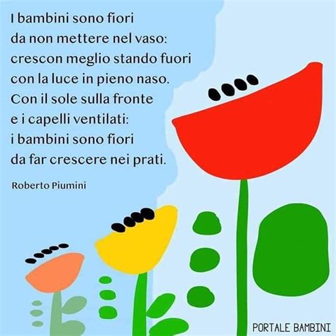 Bambini Crescita Insegnareconilcuore Cura Citazioni Sui Bambini