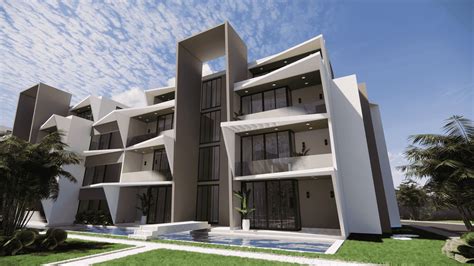 Proyecto De Apartamentos En Construcci N De Habitaci N Con Estudio Y