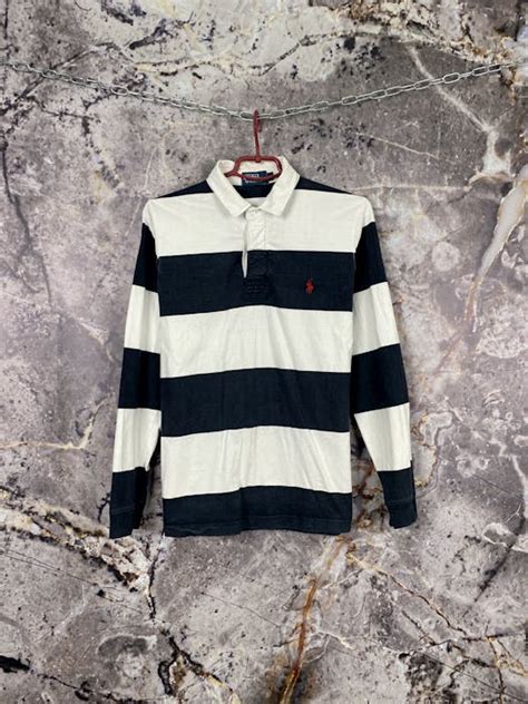 Polo Ralph Lauren Polo Ralph Lauren Rugby Shirt Striped Long Sleeve