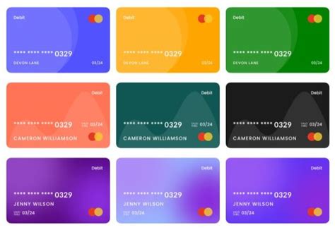 Free Minimal Debit Card Templates Figma Titanui