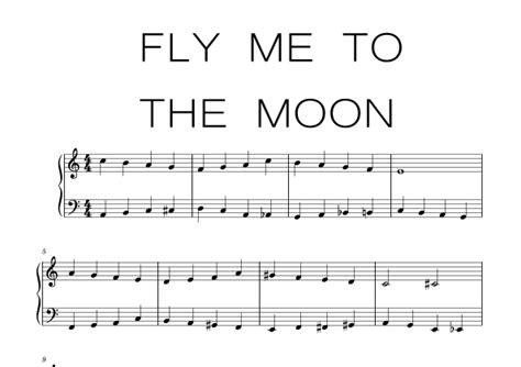 Fly Me To The Moon In Other Words Arr Tarmo Univer By Tony Bennett