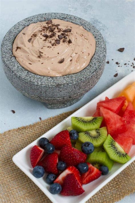 Easy Chocolate Fruit Dip My Dominican Kitchen