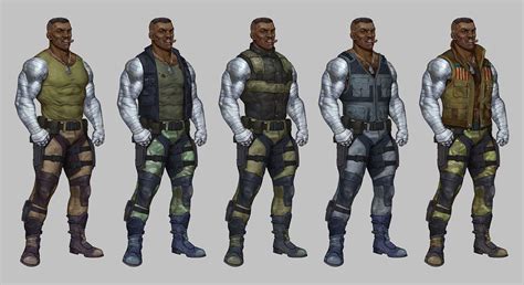 Mortal Kombat 11 Jax Briggs Johnny Cage Concept Art