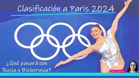 Criterios para clasificar a Paris 2024 en Gimnasia Rítmica YouTube