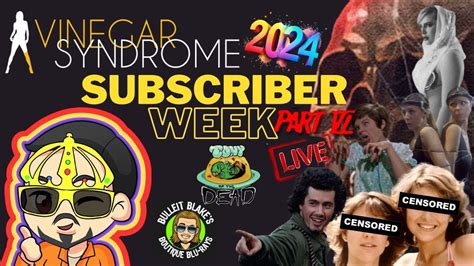 Vinegar Syndrome Subscriber Week Day Live Fun Youtube