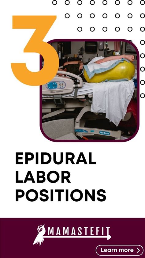 Epidural Labor Positions | Labor positions, Epidural, Positivity