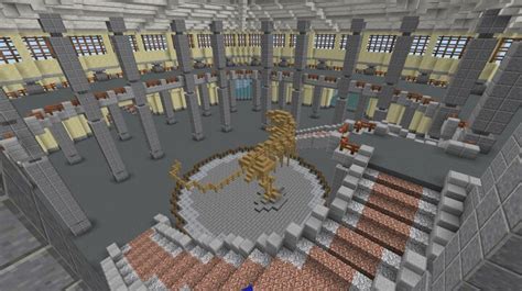 Jurassic World Visitor Center Minecraft Map