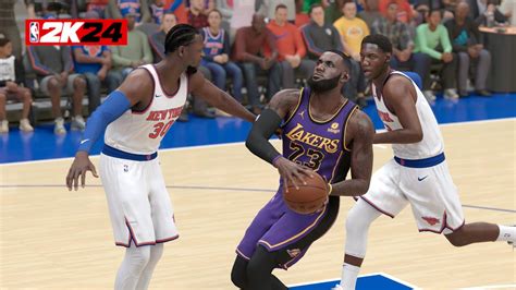 NBA 2K24 Los Angeles Lakers Vs New York Knicks FULL GAMEPLAY PS5