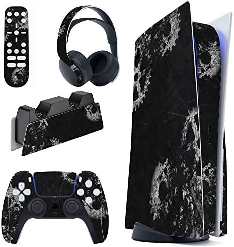 Amazon Playvital Skin Decal For Ps Console Disc Edition Full Set