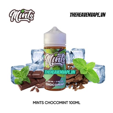 Mints 100ML Chocomint Socola Bạc Hà Chai The Heaven Vape