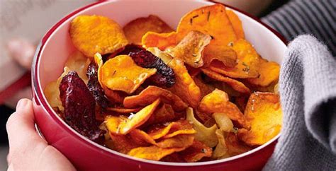 Chips De Vegetales Con Mayonesa De Zanahoria Diario R O Negro