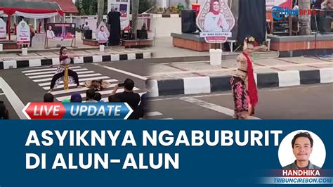 Alun Alun Puspawangi Indramayu Jadi Tempat Ngabuburit Asyik Ada Pentas