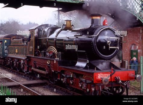 Gwr City Class Locomotive City Of Truro During A Visit To The Mid Hants