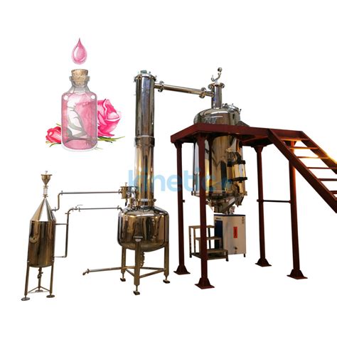 Essential Oil Making Machine Aromatic Oil Steam Distillation Plant