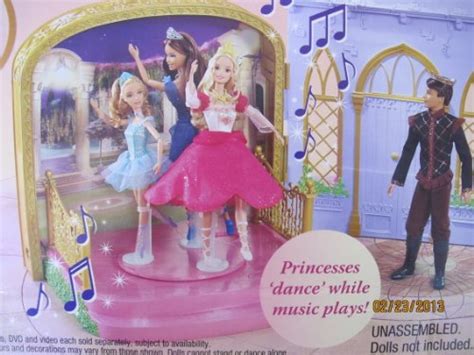 Barbie The 12 Dancing Princesses Magical Dance Castle Playset W Music