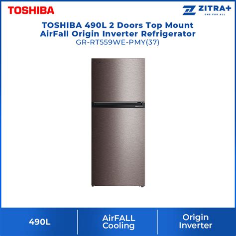 Toshiba L Doors Inverter Refrigerator Gr Rt We Pmy Airfall