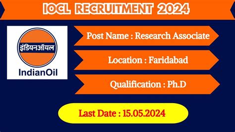 Iocl Recruitment New Notification Out Check Post Vacancies