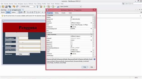 Tutorial Membuat Form Input Data Pengguna Java Netbeans And Database