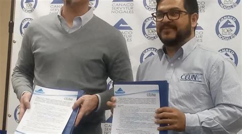 Firma Canaco Conveniode Colaboraci N Con Ceuno Nuevo D A