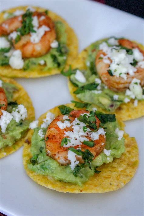 Mexican Shrimp Guacamole Bites The Perfect Shrimp Appetizer Recipe