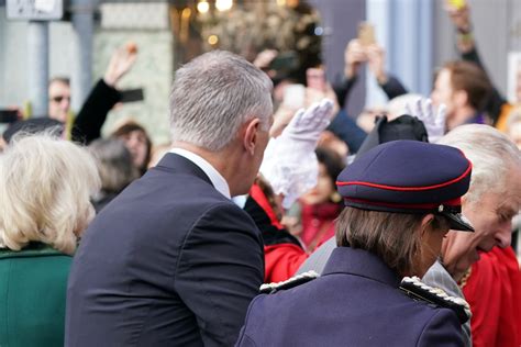 King Charles Visit To York Man Detained After Eggs Thrown At Monarch