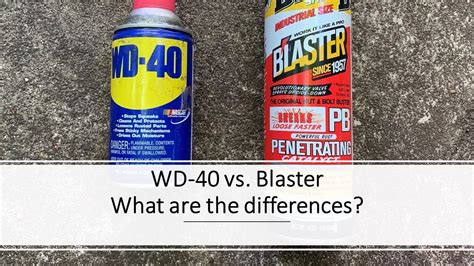 Wd40 Vs Pb Blaster Which Is Best 53 Off