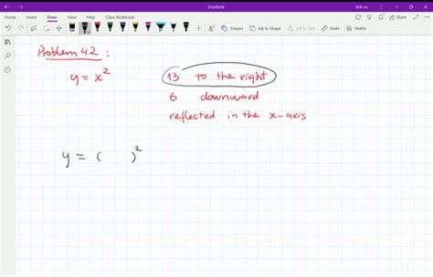 SOLVED Write The Equation Of Each Graph After The