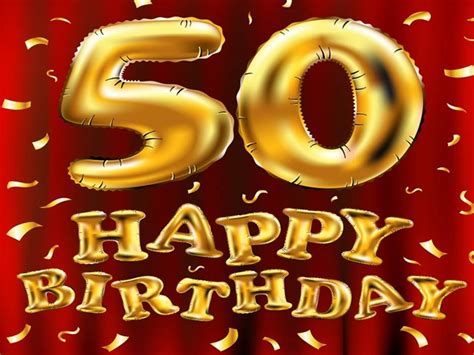 Auguri 50 Anni 131 Immagini Video E Frasi Di Compleanno Per I 50 Anni